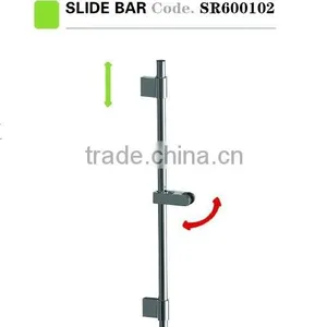 Adjustable Slide Bar Hand Shower Faucet Set Stainless Bathroom Accessories thumbnail-1