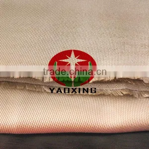 Golden High Silica Cloth 0.65X914mmX46yard Fiberglass Cloth Heat Resistant Glass Fiber Fabric thumbnail-1