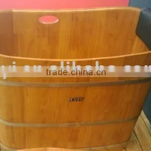 Wooden Golden Eyes Wooden Bathtub thumbnail-1