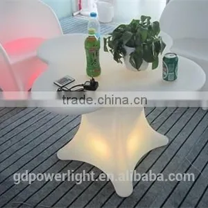 PE Plastic Bar Table With LED Light and Remote YXF-7871K thumbnail-2