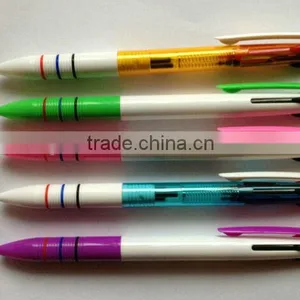 Nice Design 3 Color Ink in the Pen Custom Logo Promotional Ball Pen thumbnail-1