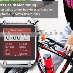Wholesale 2014 Podoor PW305 Bluetooth Smart Watch for Android Phone Calorie Counter Wrist Pedometer Smart Watch thumbnail-1