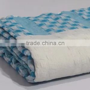 Turkish Towel Hammam Peshtemal Fouta Cotton Pareo Indian Manufacturer thumbnail-5