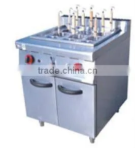 Stainless Steel Gas Noodle Cooker With Cabinet thumbnail-1