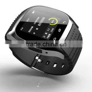 New Bluetooth Smart Watch M26 With LED Display / Dial / Alarm / Music Player / Pedometer for Android Ios thumbnail-4