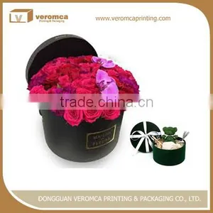 Cheap Gift Boxes With Ribbon Foldable Cardboard Square Flower Box thumbnail-1