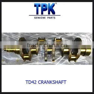 TD42 Forged Steel Crankshaft, Cast Crakshaft 12200-65780 thumbnail-1
