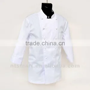 White Chef Uniform, Hotel Uniform, Chef Coat thumbnail-1