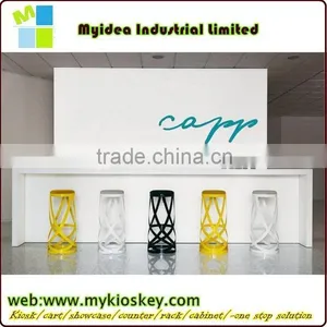 Solid Surface Stone Countertop Restaurant Bar Counters for Sale. Quality Choice thumbnail-1