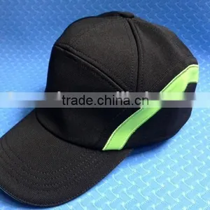 Wholesale Sports Cap With Green Stripe,high Quality Sports Cap thumbnail-2