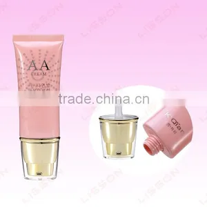 Oval Pump Cosmetic Packaging Tube thumbnail-1