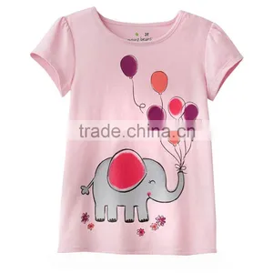 Comfortable Fancy Animal Cartoon Printing Kids Tshirt 2015 thumbnail-4