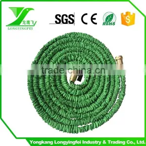 Triple Layers Expandable Water Hose 3layers Brass Fitting Magic Garden Hose Thread Connector With Valve Flexible Hose thumbnail-1