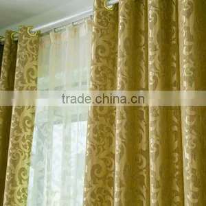 Jacquard Embroidered Rayon Fabric for Curtain thumbnail-3