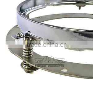 BJ-HGC-003 7" LED Headlight Mounting Ring Bracket For Harley Davidson Touring 1994-2013 thumbnail-4
