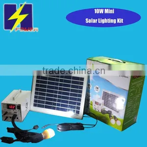 8w Min Mini Solar House System for Lighting and Charging thumbnail-1