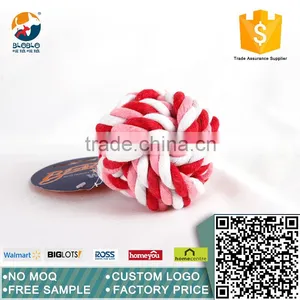 Latest Eco-friendly Cotton Rope Toy for Knot Dog Stuffed Pet Toy thumbnail-1