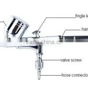 HSENG HS-30 PRO Powerful Twin Cylinder Piston AIRBRUSH AIR COMPRESSOR TANK Hobby T Shirt thumbnail-6