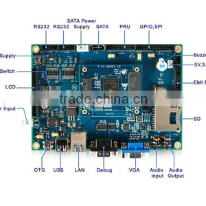 ODM TI AM1808 ARM System On Module+Carrier Board thumbnail-1