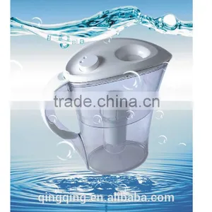 Wholesales Food Grade Eco-friendly Plastic Brita Filter Pitcher,Model: QQF-07,Capacity:3.5L,Color:selectable thumbnail-1