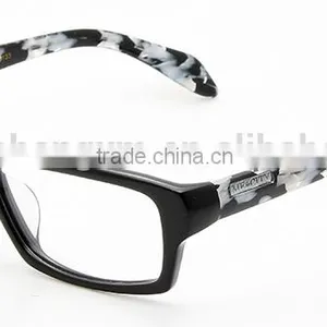 Acetate Optical Eyeglasses for Men With Multi Colorful Marble Grain Tortoise thumbnail-4