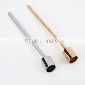Gold Plasting Candle Suppressor Snuffer Candle Bell for Extinguish Candlelight thumbnail-4