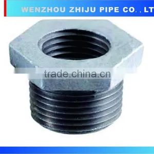 4" Threaded NPT Hex Head Plug and Bushing Fitting thumbnail-1
