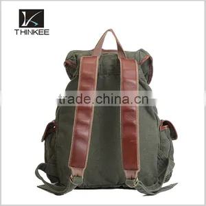 China New Products Fashion Unisex Canvas Bag Back Pack thumbnail-3