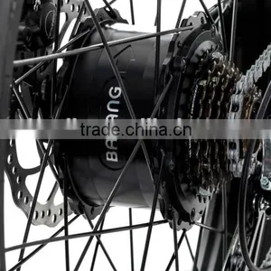 26 Inch Good Quality 7 Speed Aluminum Hub Drive Electric Fat Mountain Bike thumbnail-3
