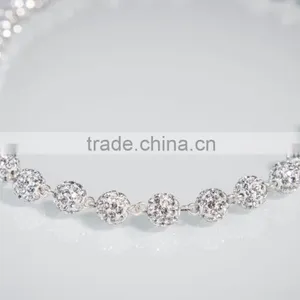 Crystal Ball 925 Sterling Silver Neckalce in Stock thumbnail-3