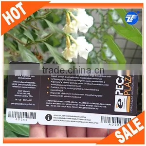 Plastic Matt Black Snap Gift Cards/breakaway Gift Cards With Barcode Printed thumbnail-2