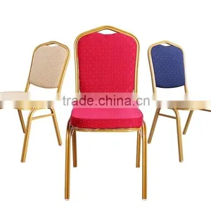 Cheap Aluminium Banquet Chair Rental Steel Chairs in Hotel Chairs Banquet Chair thumbnail-2