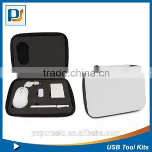 Customs USB Travel Sets for Business Travel/coorperate Gifts(mouse +usb Disk +card Dreader +pen) thumbnail-2