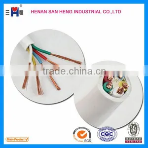 Factory Price White Color RVV 5 Cores Copper Electrical Cable thumbnail-3