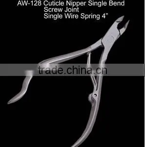 4 Inch Cuticle Nipper Single Bend thumbnail-1