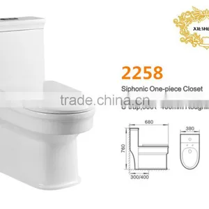 Chaoan Factory Bathroom Siphonic Vortex One Piece Toilet thumbnail-2