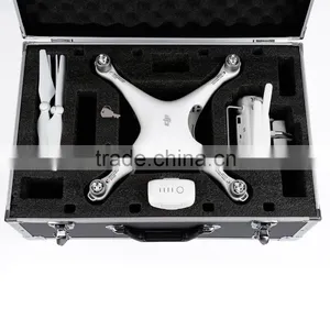 Black Aluminum Storage Carrying Case Transport Box for DJI Phantom 4 thumbnail-2