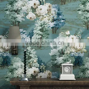 Interior Flower Tree Pattern Wallpaper /natural Wallpaper thumbnail-4