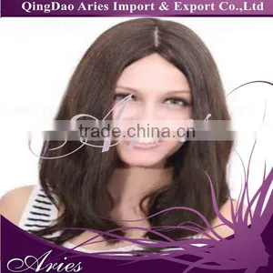 100% European Hair 4x4 Skin Top Multidirection 18inch Big Layer Kosher European Hair Wigs Jewish Wig thumbnail-1