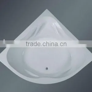 Acrylic Bathtub Corner Type 140x140x40cm thumbnail-1