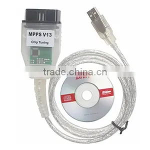 SMPS MPPS V13.02 CAN Flasher Chip Tuning ECU Remap OBD2 MPPS V13 Professional Diagnostic Cable thumbnail-2