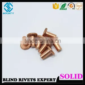 DOME HEAD COPPER SOLID RIVETS thumbnail-5