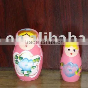 Wooden Matryoshka Nesting Doll of 5 Pcs thumbnail-1