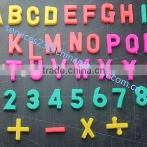 2015 Magnetic Letters and Numbers for Children; Decorative Fridge Magnet Letters and Numbers;Raised Letters and Numbers thumbnail-1