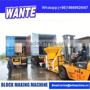 China Machinery QT6-15 Block Making Machine and Mixer From Linyi Wante Machinery Co.,Ltd thumbnail-4