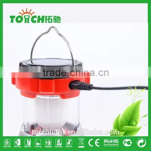 Promotion Solar Rechargeable LED Camp Lamp With Charger Emergency Usage for Outside Camping and Hiking Camping Light thumbnail-6