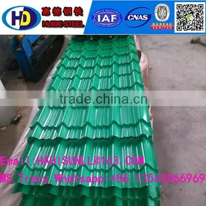 High Galvanized Sheet Material Corrugated Steel Sheet for Roofing/made in China thumbnail-1