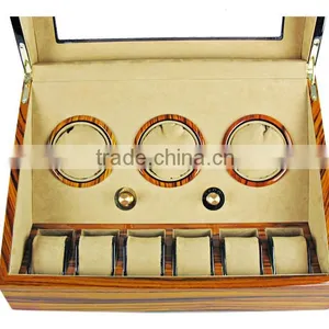 Beautiful Design Custom Printing Wooden Watch Winder Box thumbnail-5