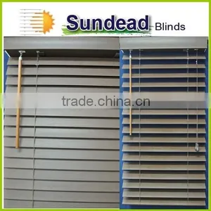 50mm Fauxwood Venetian Blinds / Waterproof Blinds / 2'' Inches Blinds thumbnail-4