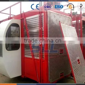 Zhengzhou Sincola SC100 Construction Elevator,Construction Hoist,Construction Lifter,Construction Material Elevator For Sale thumbnail-1